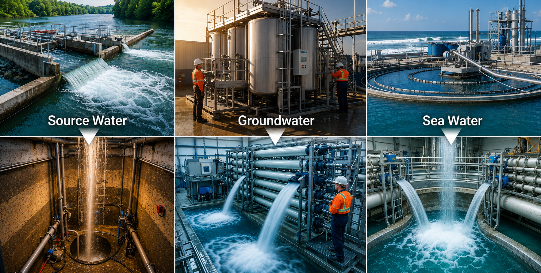 Source water treatment