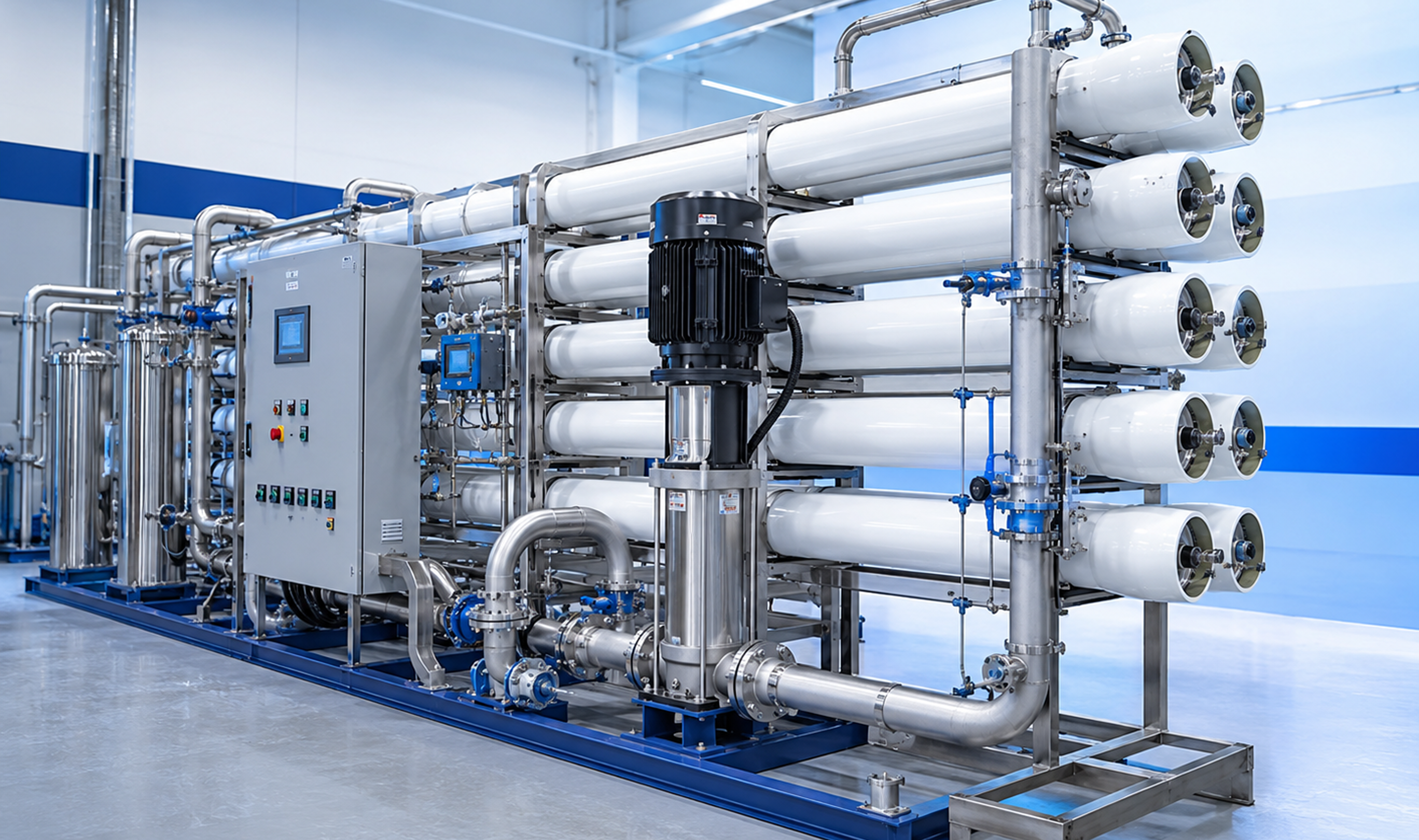 Reverse-osmosis water treatment system